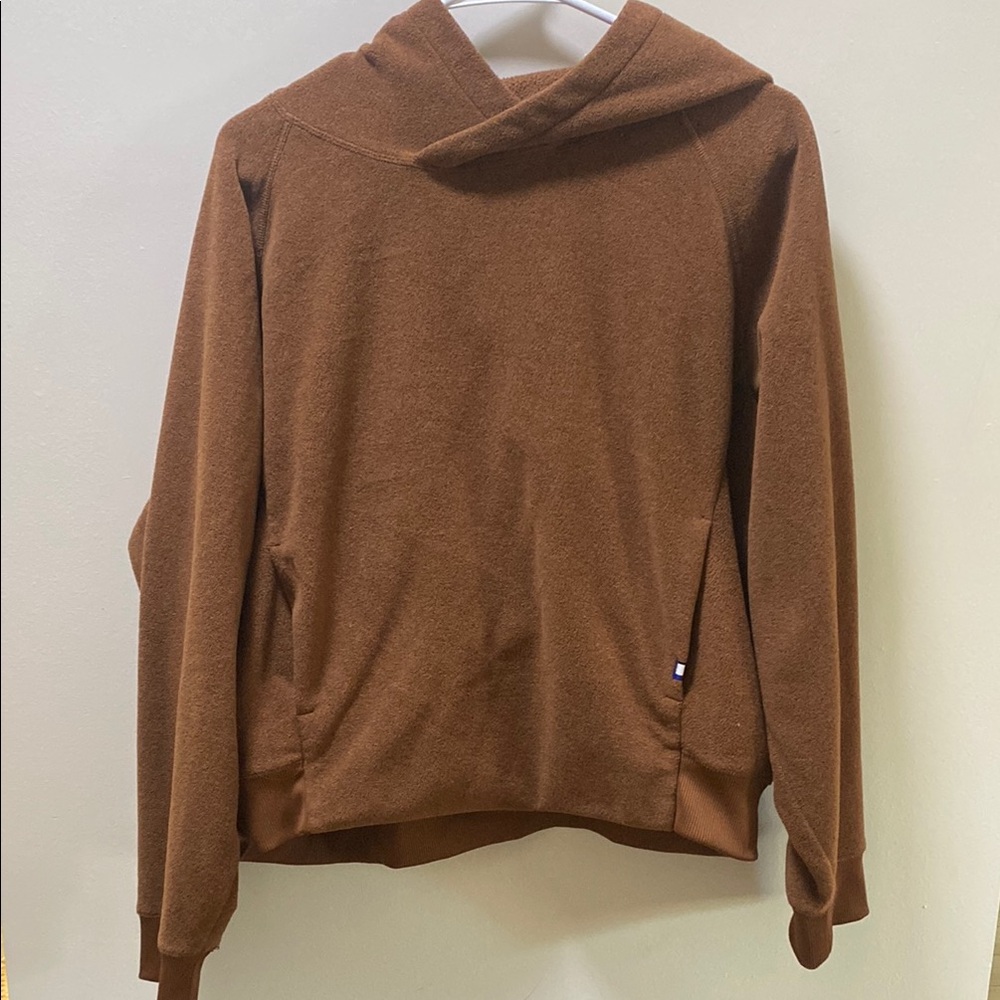 Kit and Ace Burnt Orange Hoodie
